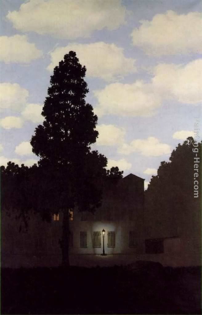 Rene Magritte The Empire Of Light Dark